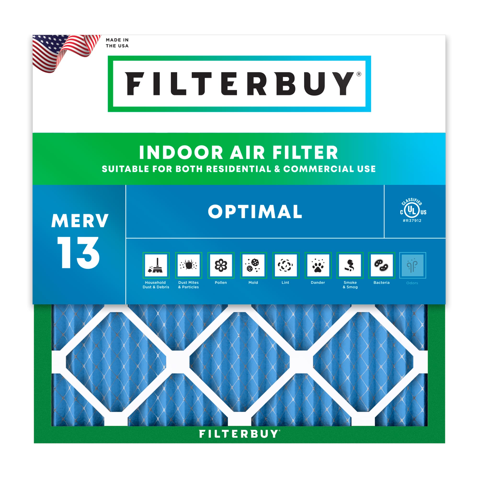 Filterbuy MERV 13 Air Filters — photo 1