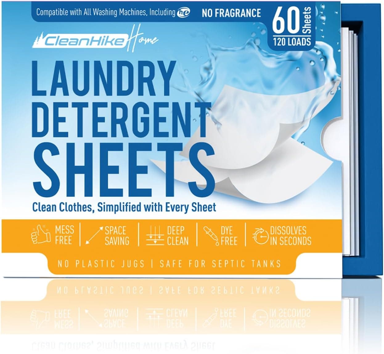 fragrance free laundry sheets — photo 1