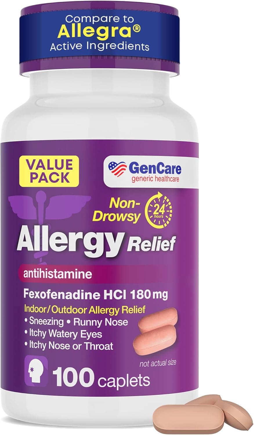GenCare Allergy Relief Pills