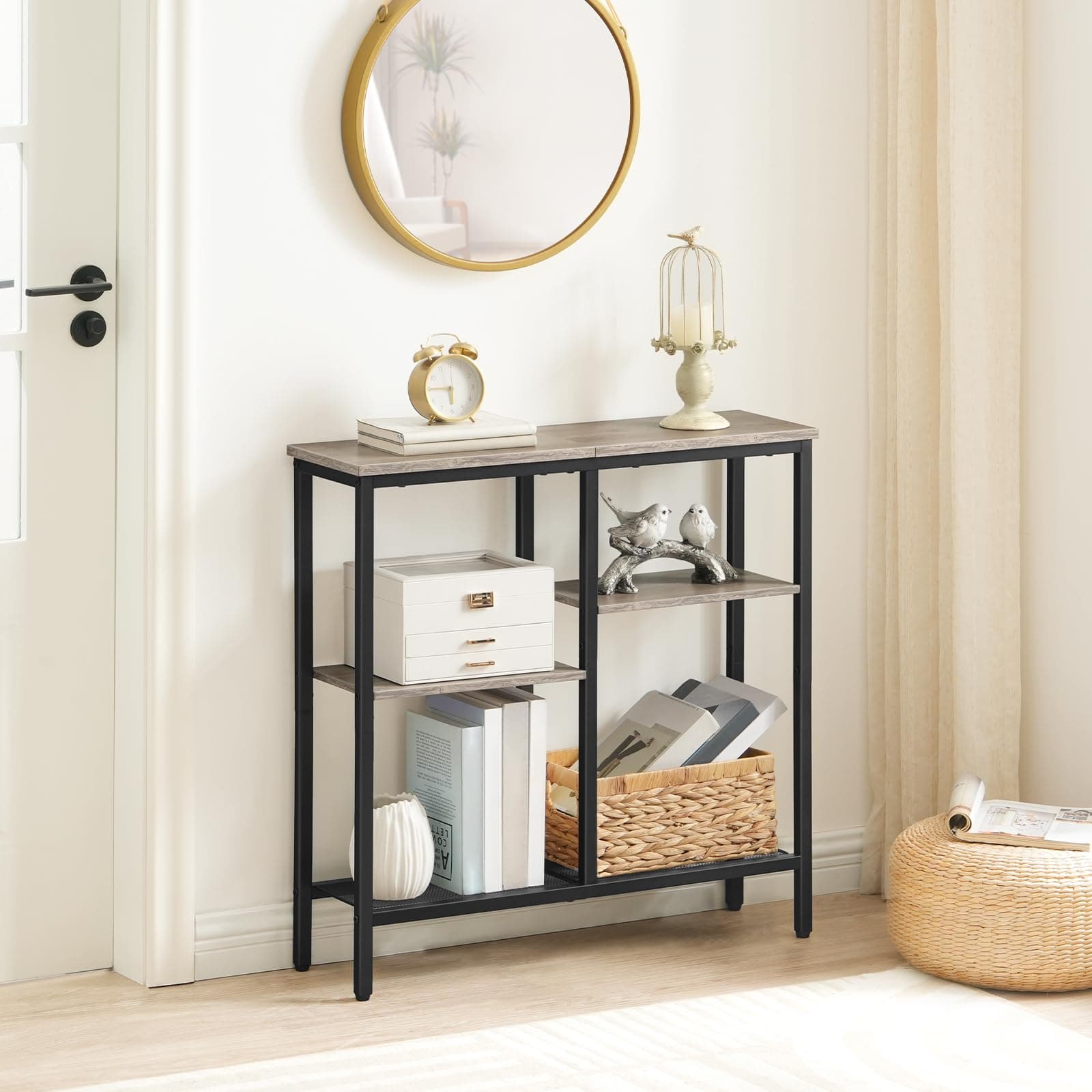 HOOBRO Industrial Console Table — photo 1
