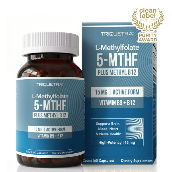 L-Methylfolate 15mg with Methyl B12 — photo 1
