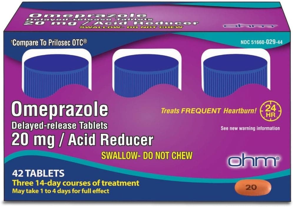 Ohm Omeprazole Delayed-Release Tablets
