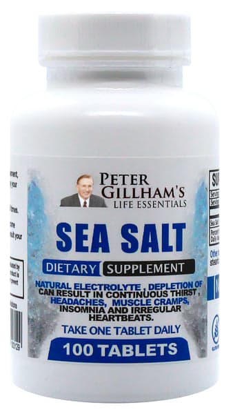 Peter Gillham's Sea Salt Tablets — photo 1