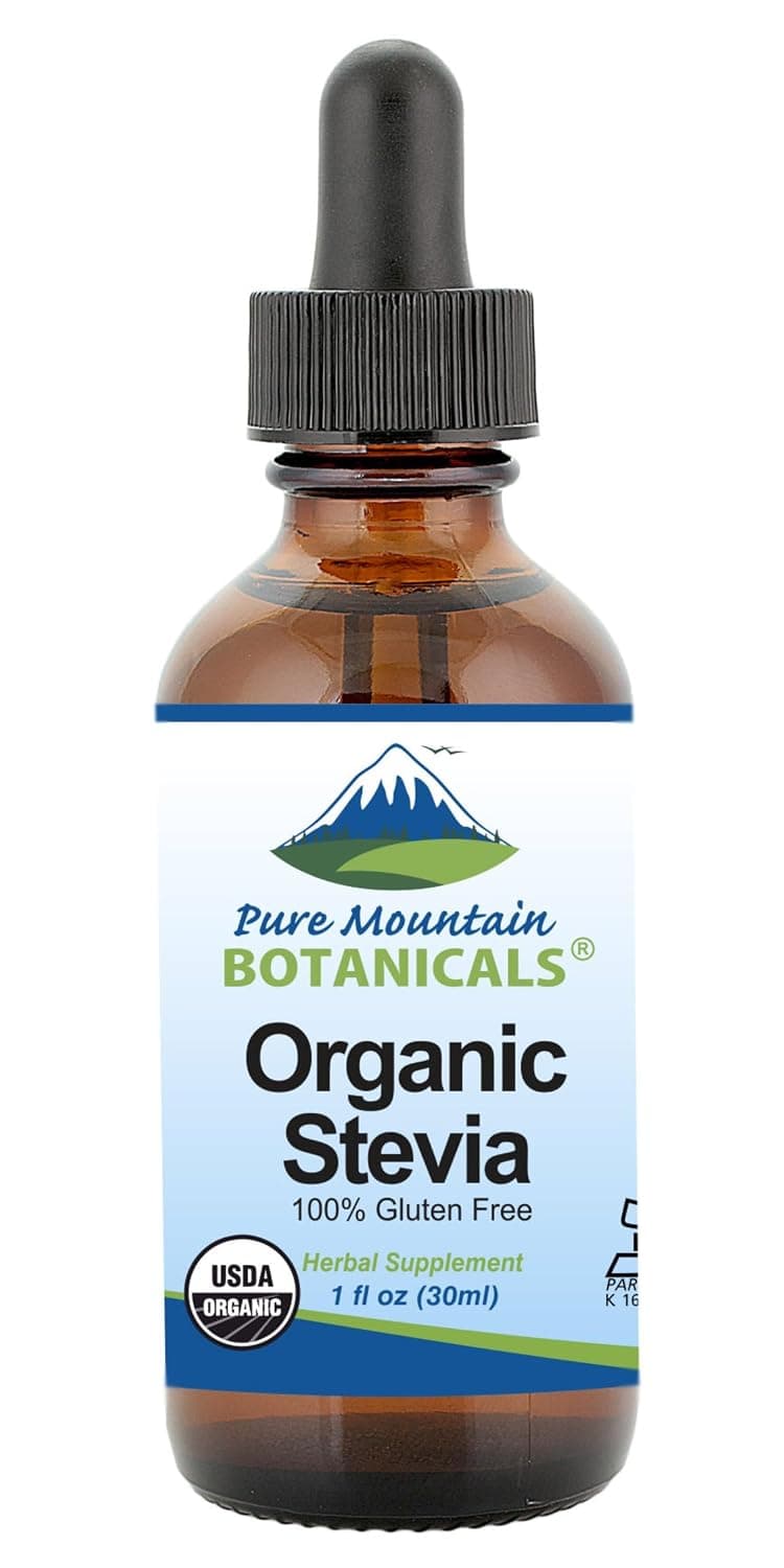 Pure Mountain Organic Liquid Stevia Drops