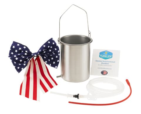 Stainless Steel Enema Bucket Kit — photo 1