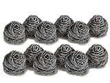 Stainless Steel Scourer Set (12-Pack) — photo 1
