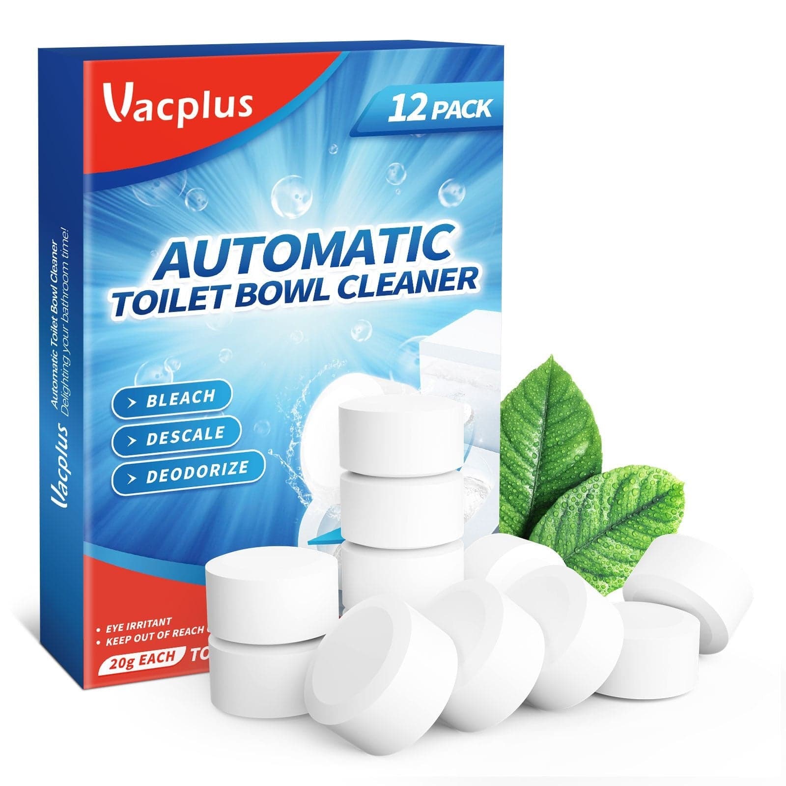 Vacplus Toilet Bowl Cleaner Tablets — photo 1